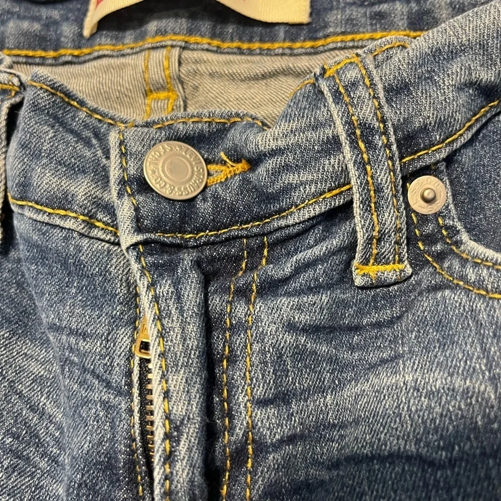 Levi’s 502 Regular Taper Jeans Men’s 28x30 Stretch Blue Denim